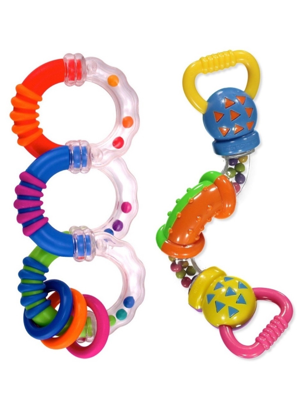 Colorful Twist and Shake Rattles